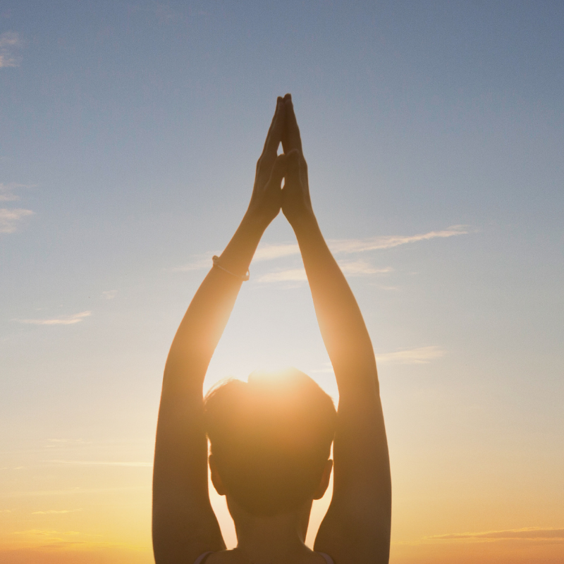 Yoga at Sunset